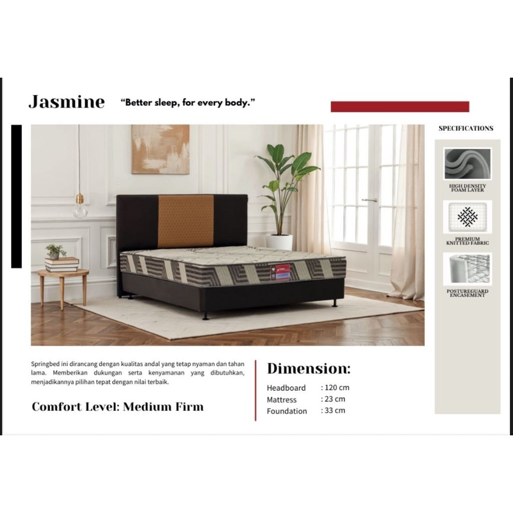 Smartland by Modis Springbed Jasmine