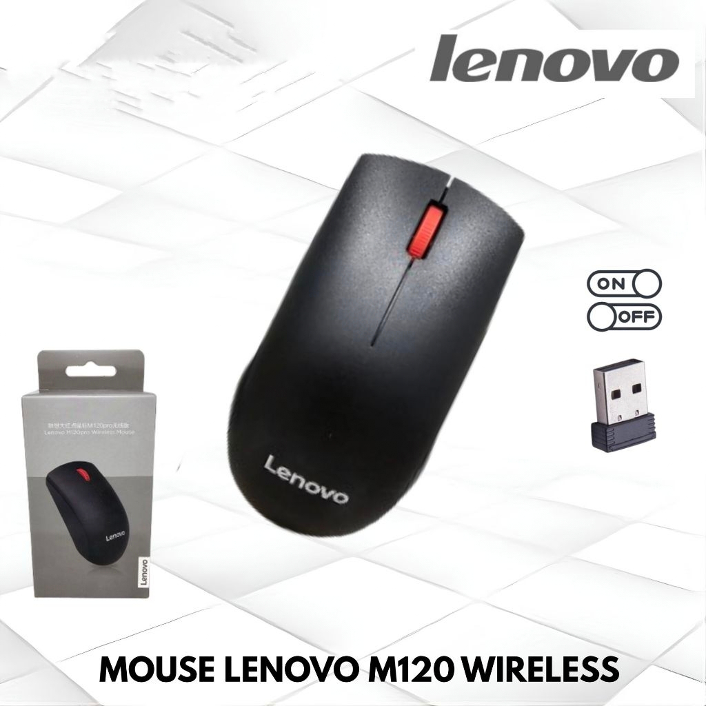 THINKPAD LENOVO WIRELESS MOUSE 4X30M56887 - BLACK - LENOVO M120 PRO MOUSE