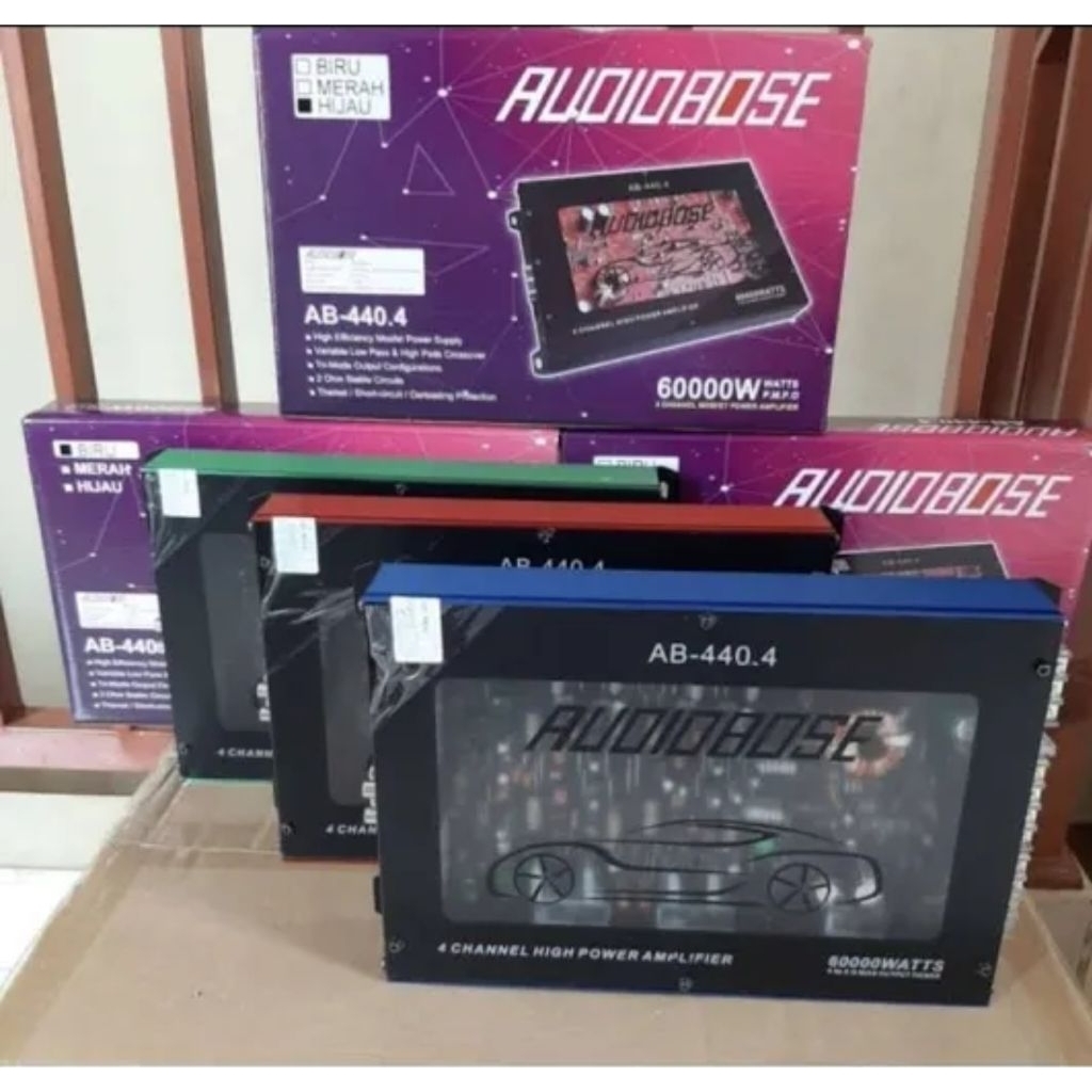 POWER AUDIOBOSE TRANSPARAN AB440.4