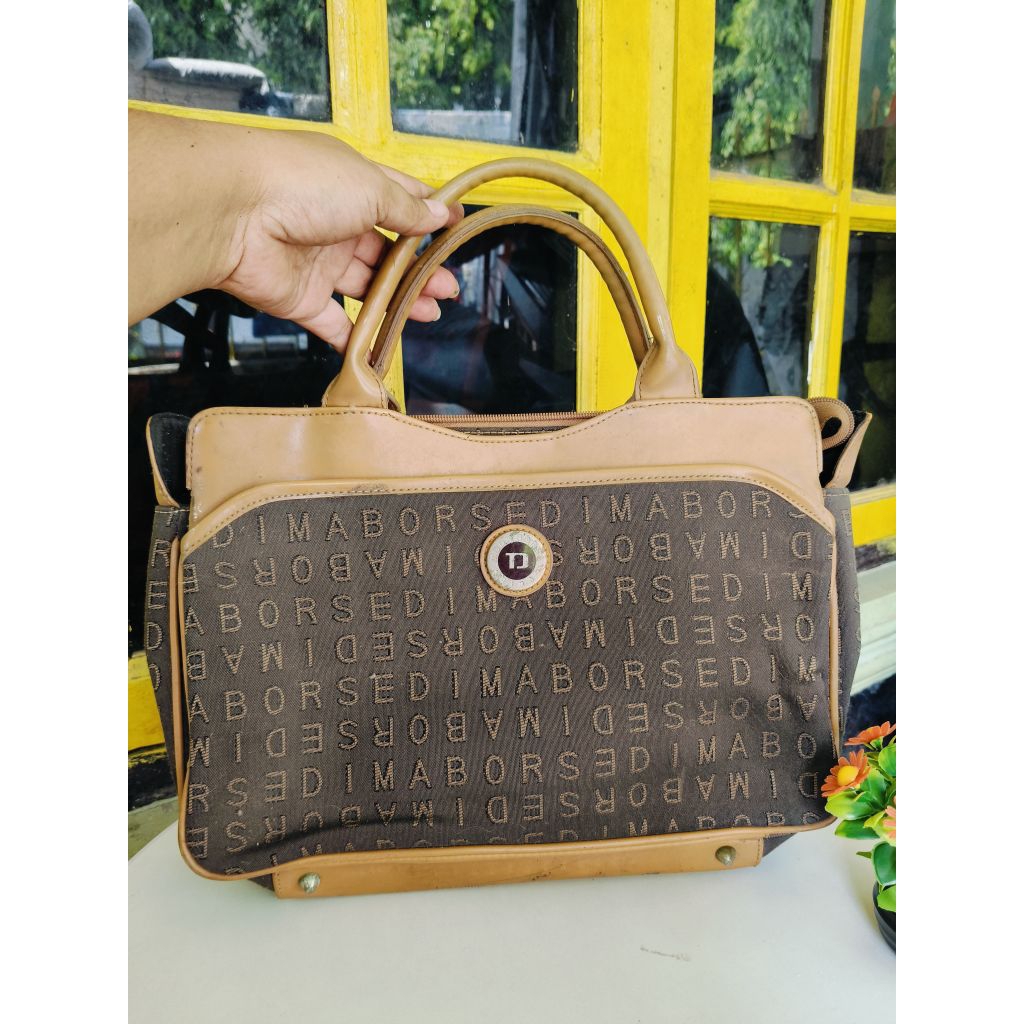 TAS DIMA BORSA, TAS KULIT DIMA BORSA, TOP HANDLE KULIT