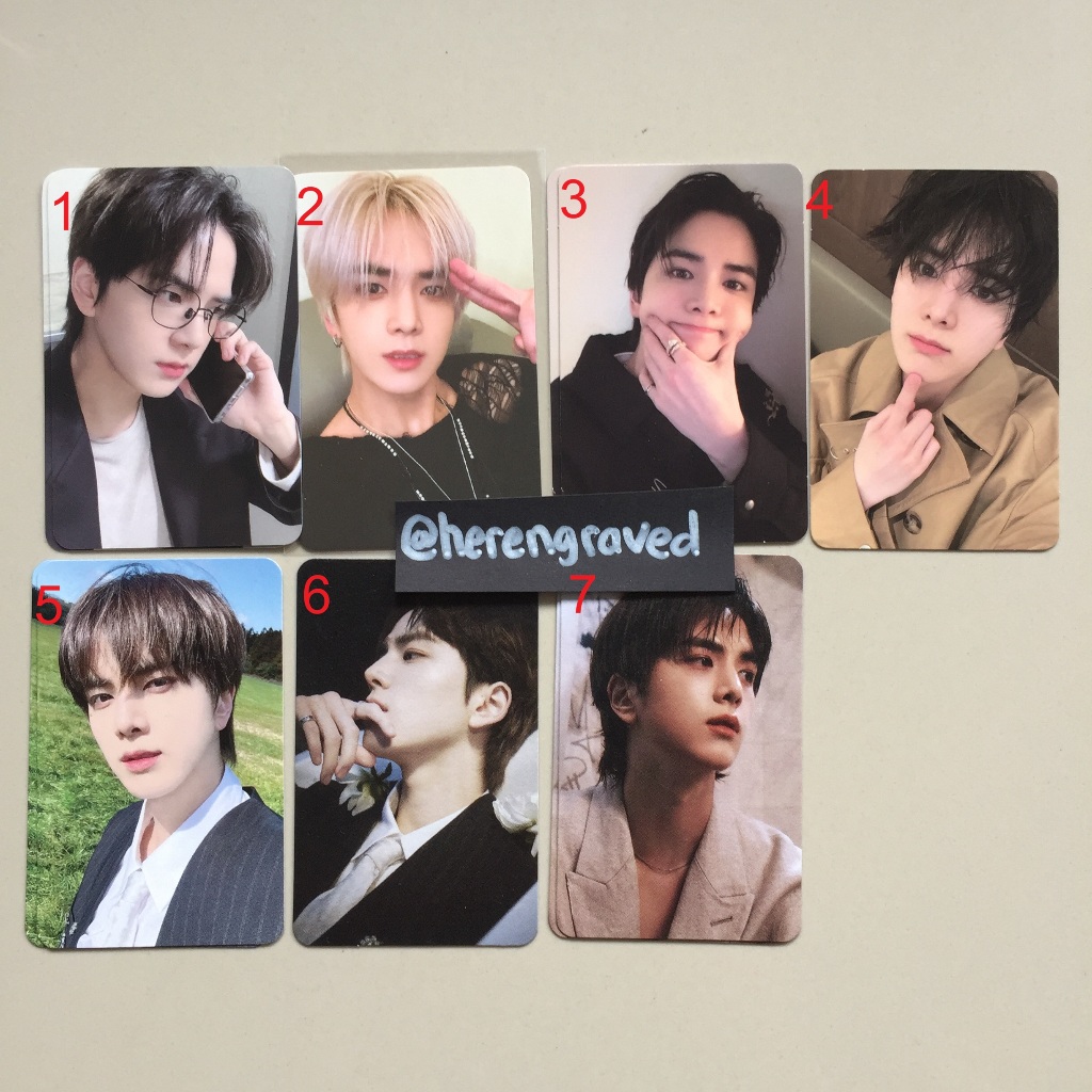 (Ready Stock) Photocard official The Boyz Younghoon Photocard Benefit