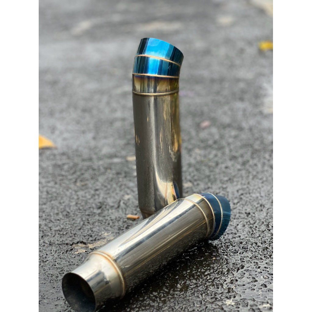 KNALPOT RACING MOBIL UJUNG BIRU