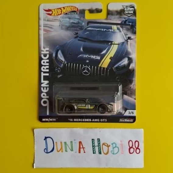 Hot Wheels Premium Open Track '16 Mercedes AMG GT3
