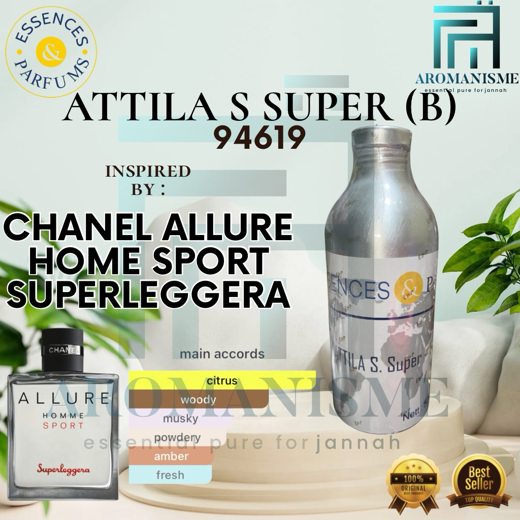 Bibit Parfum Chanel Allure Supeleggera By Essences Attila S Super Grade B Segel 500Gram