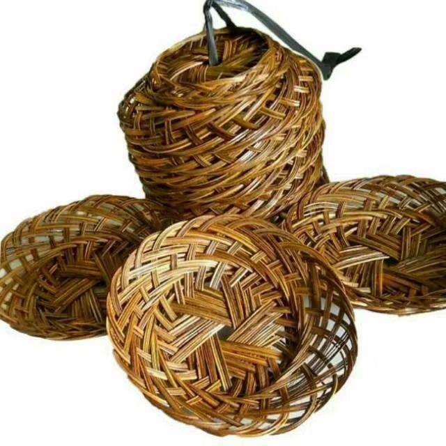 Piring Lidi Anyaman Rotan piring lidi piring anyaman piring rotan piring makan Piring Bambu Lidi Pir