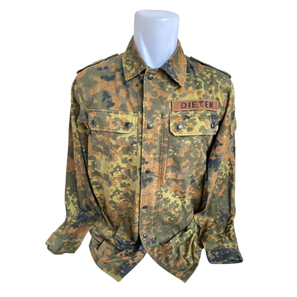 Kemeja BDU Camo Loreng Flecktarn Tentara Jerman Army Original (39)