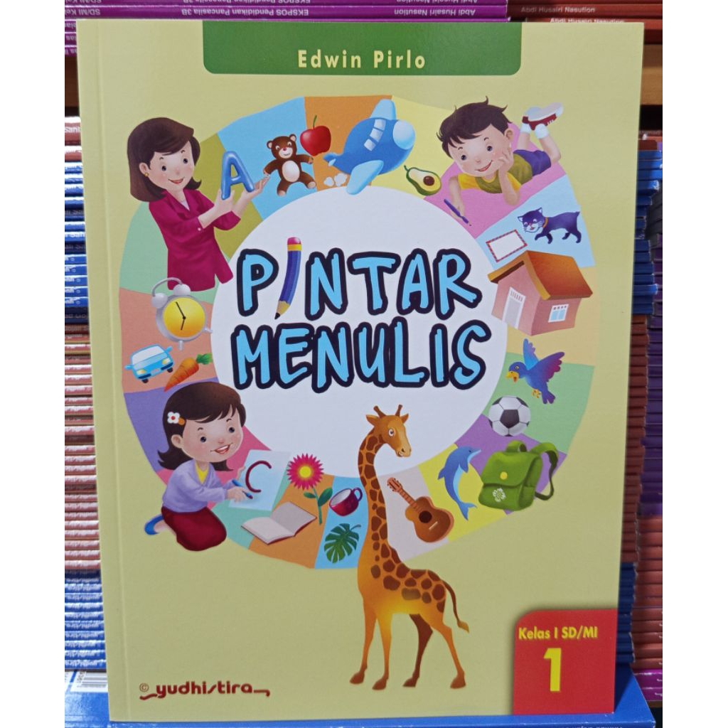 Buku Pintar Menulis Kelas 1 SD Penerbit Yudhistira