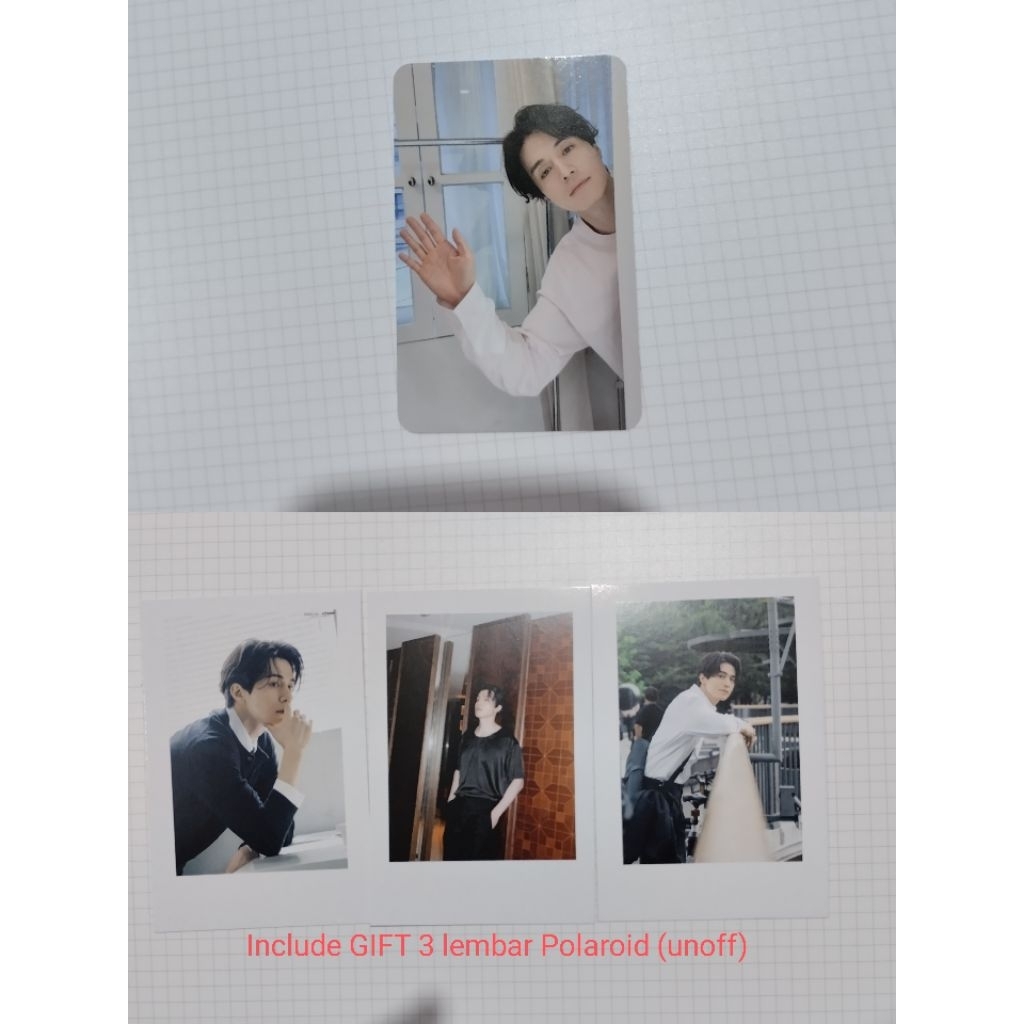 Lee Dong Wook Official (Photocard Wookdong 2025) setiap pembelian include gift 3 polaroid non offici