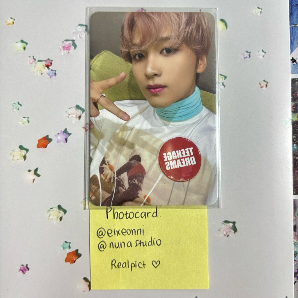 PHOTOCARD HAECHAN STICKY VER OFFICIAL ALBUM STICKER PC HAECHAN NCT 127