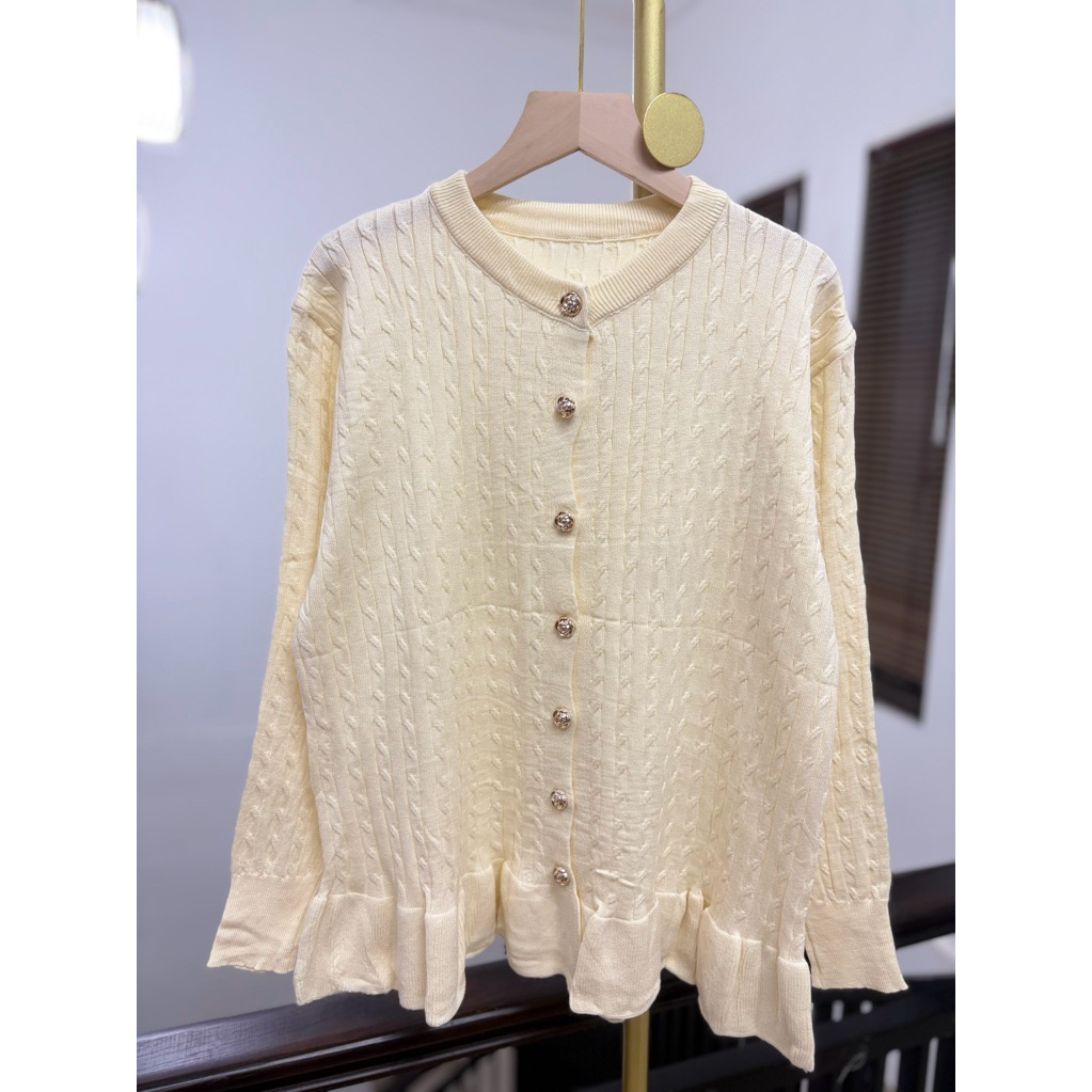 alzena cardigan / cardigan rajut import / cardigan jumbo / cardigan import / cardigan knit premium /