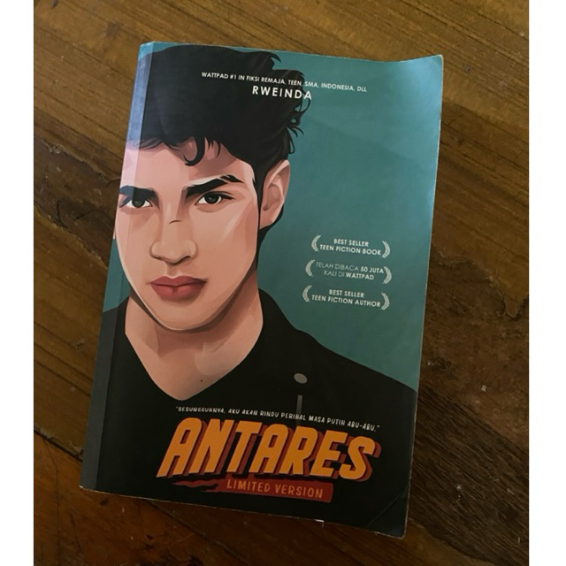 Preloved novel Antares by rweinda