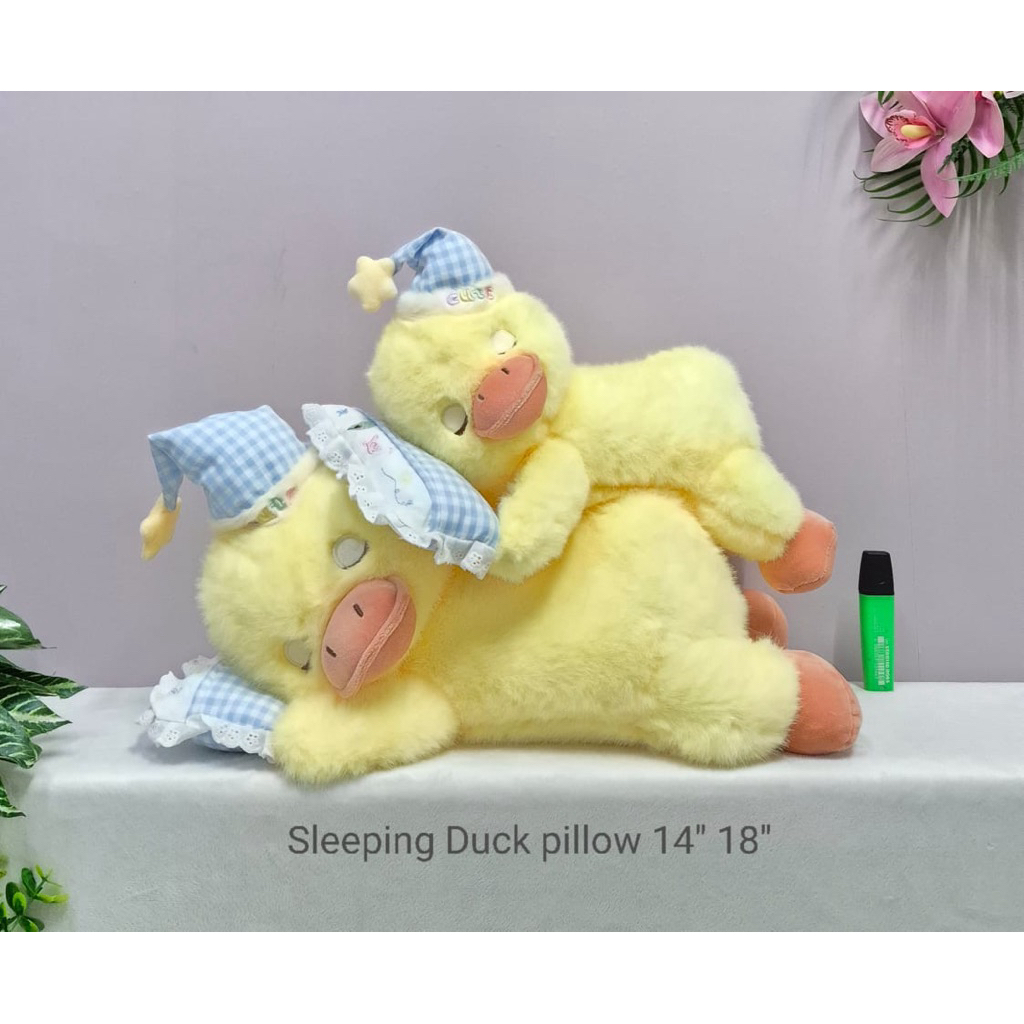 Boneka Duck - Boneka Sleeping Duck Pillow - Boneka Bebek
