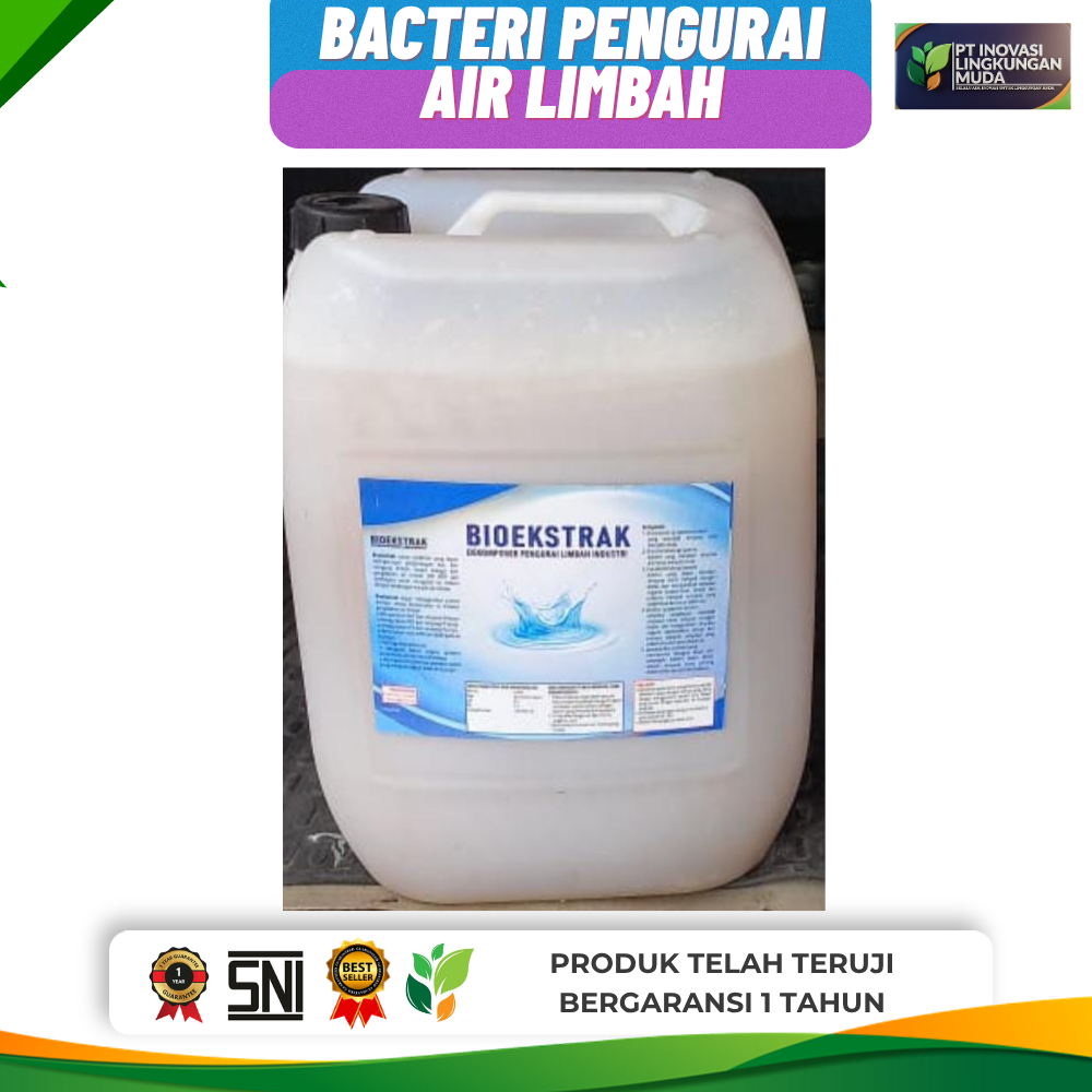 Bakteri pengurai air limbah / pengurai septictank / pengurai kotoran air