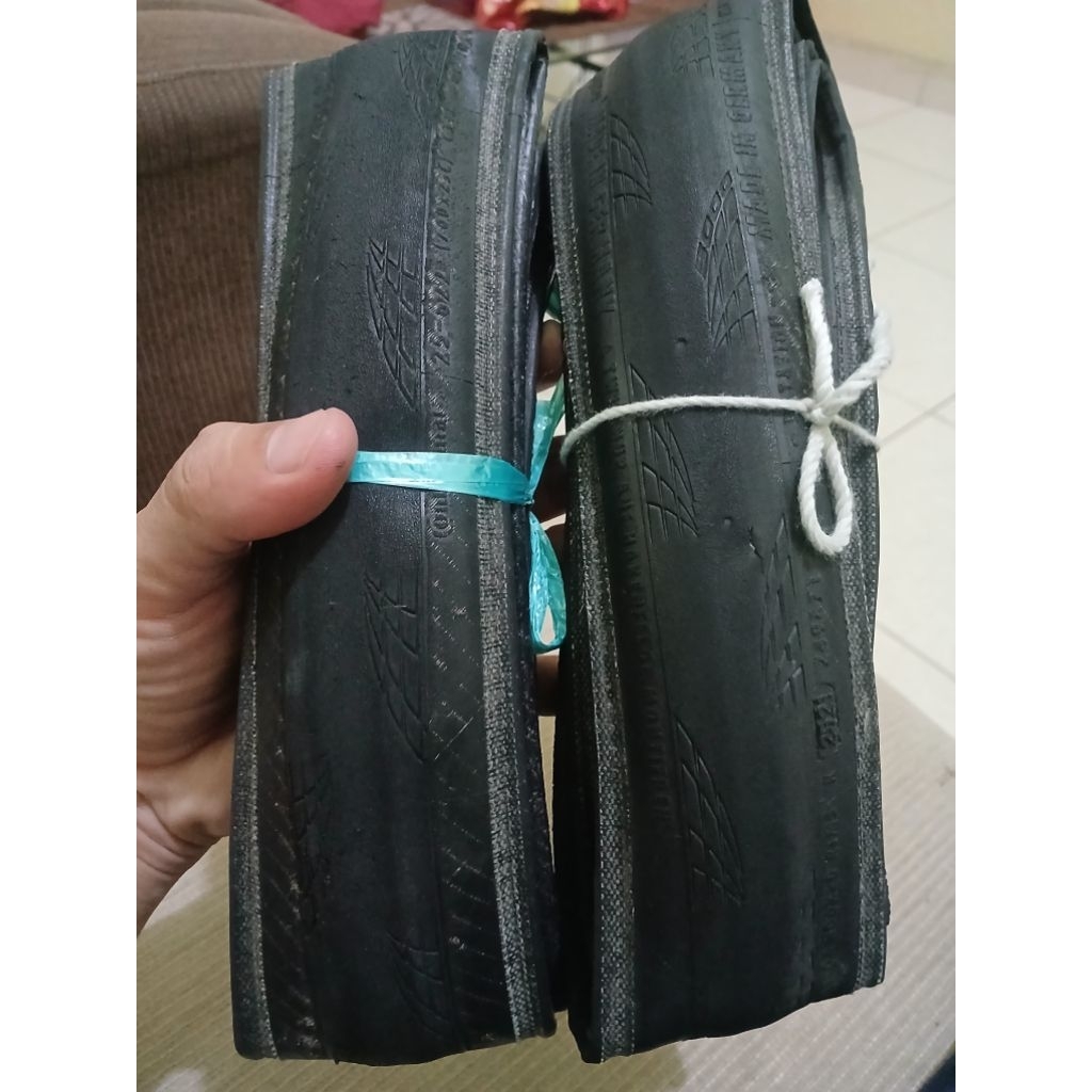 Cyclo Magene C406 dan Ban Roadbike Continental GP5000 Clincher Uk 700x25c bekas layak pakai