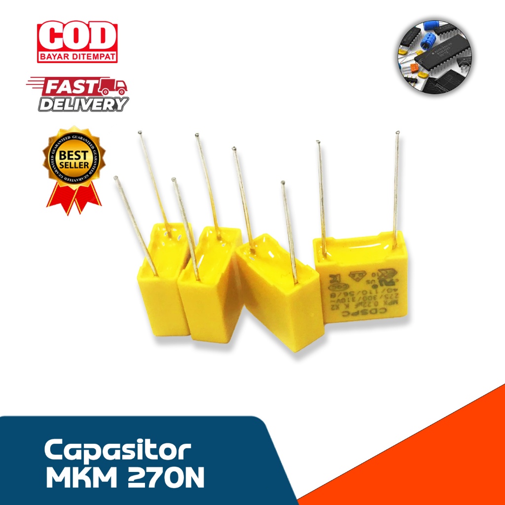 Capasitor MKM 270N Kapasitor MKM 274 ( 10 BIJI)