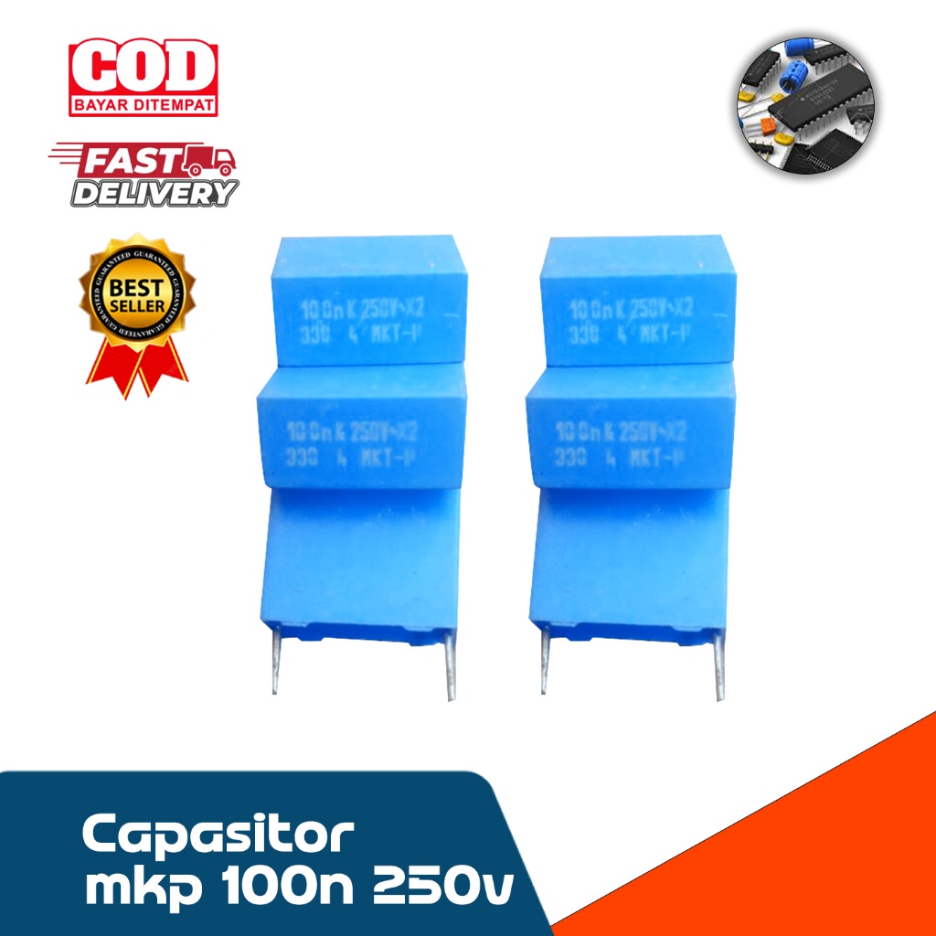 ( 5 biji ) mkp 100n 250v philips mkp100n250v 5pc