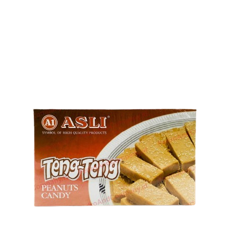 A1 asli teng teng peanut candy 170 gram - permen kacang