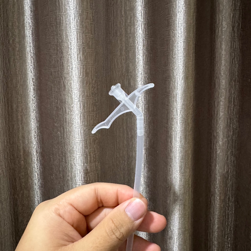 Sedotan Selang PU Foam 1PCS  Straw Plastik PU Foam Male Pipet Alat Bantu Semprot Polyurethane Foam