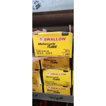 BAN DALAM SWALLOW 350/400-18 120/70-18 130/70-18 110/80-18 120/80-18