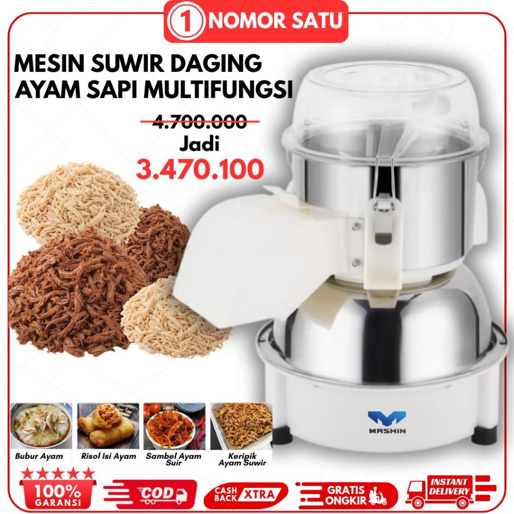 Mesin Suwir Daging Ayam dan Sapi Semua Daging