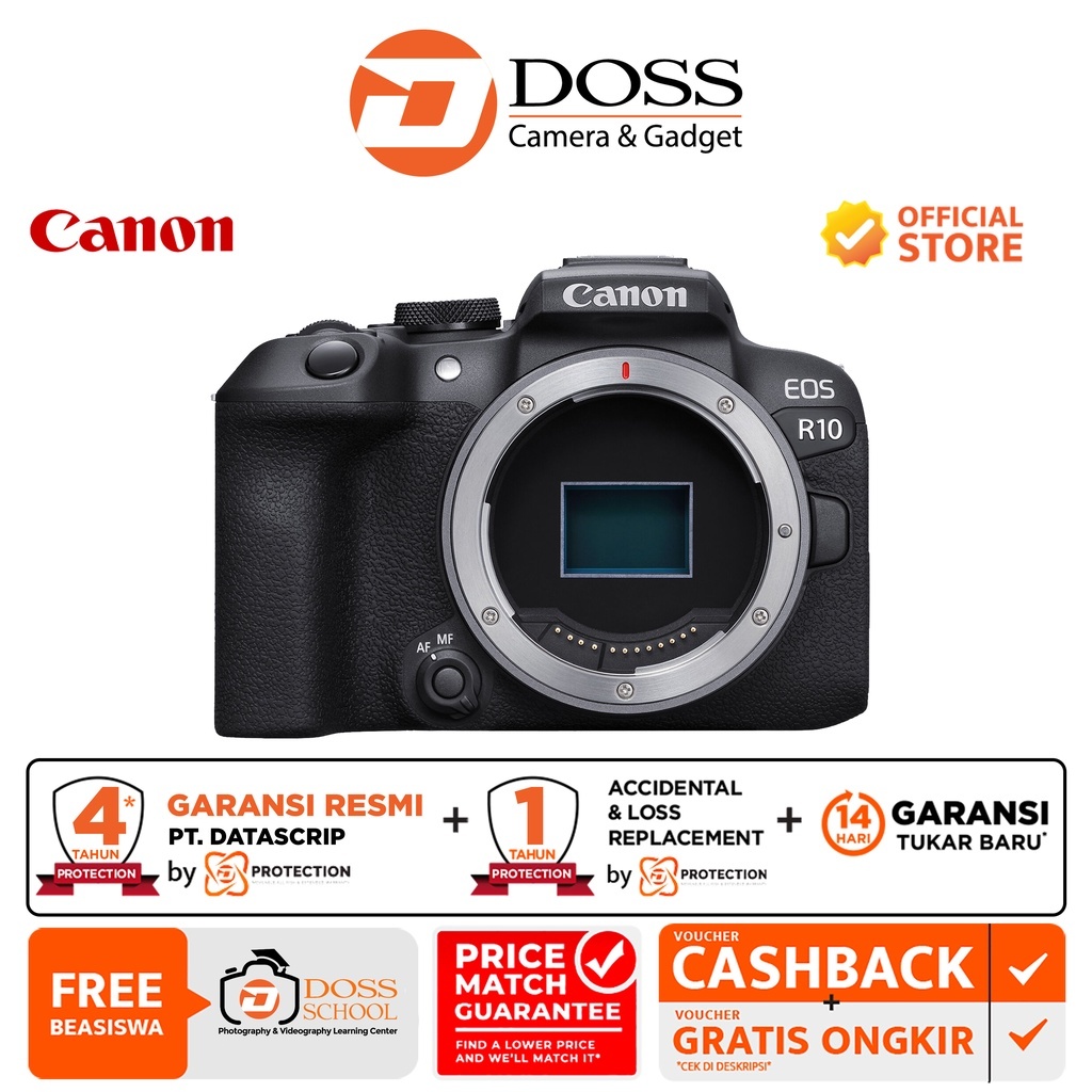 Canon EOS R10 Mirrorless Camera Body Only / EOS R 10