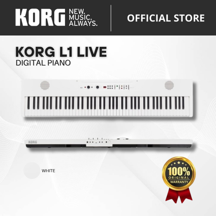 KORG L1 Live Digital Piano | Digital Piano untuk Livestreaming