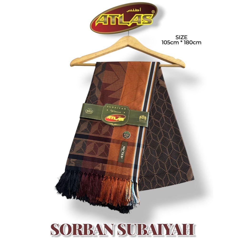 Atlas Sorban SURBAN SUBAIYAH ATLAS Motif SGF