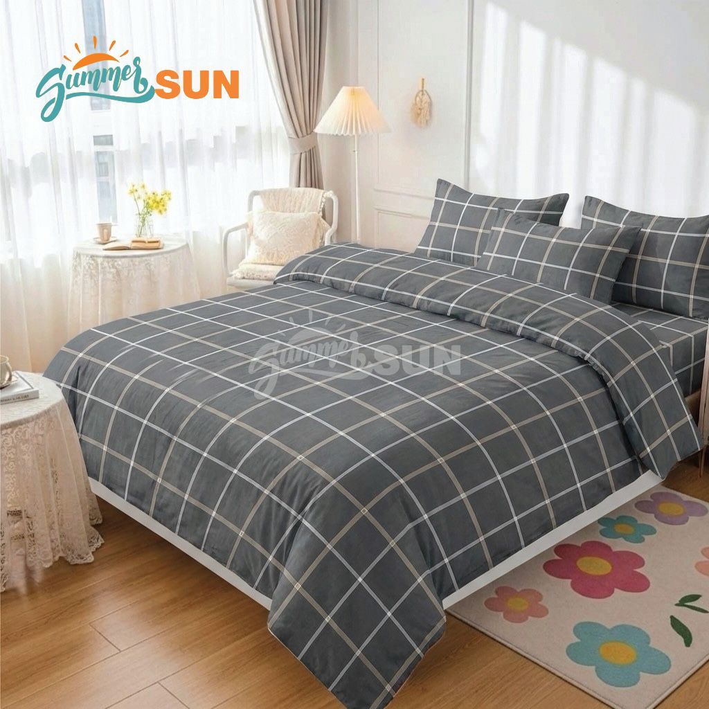Bed Cover Set Motif Gavin Gray -  Summersun09