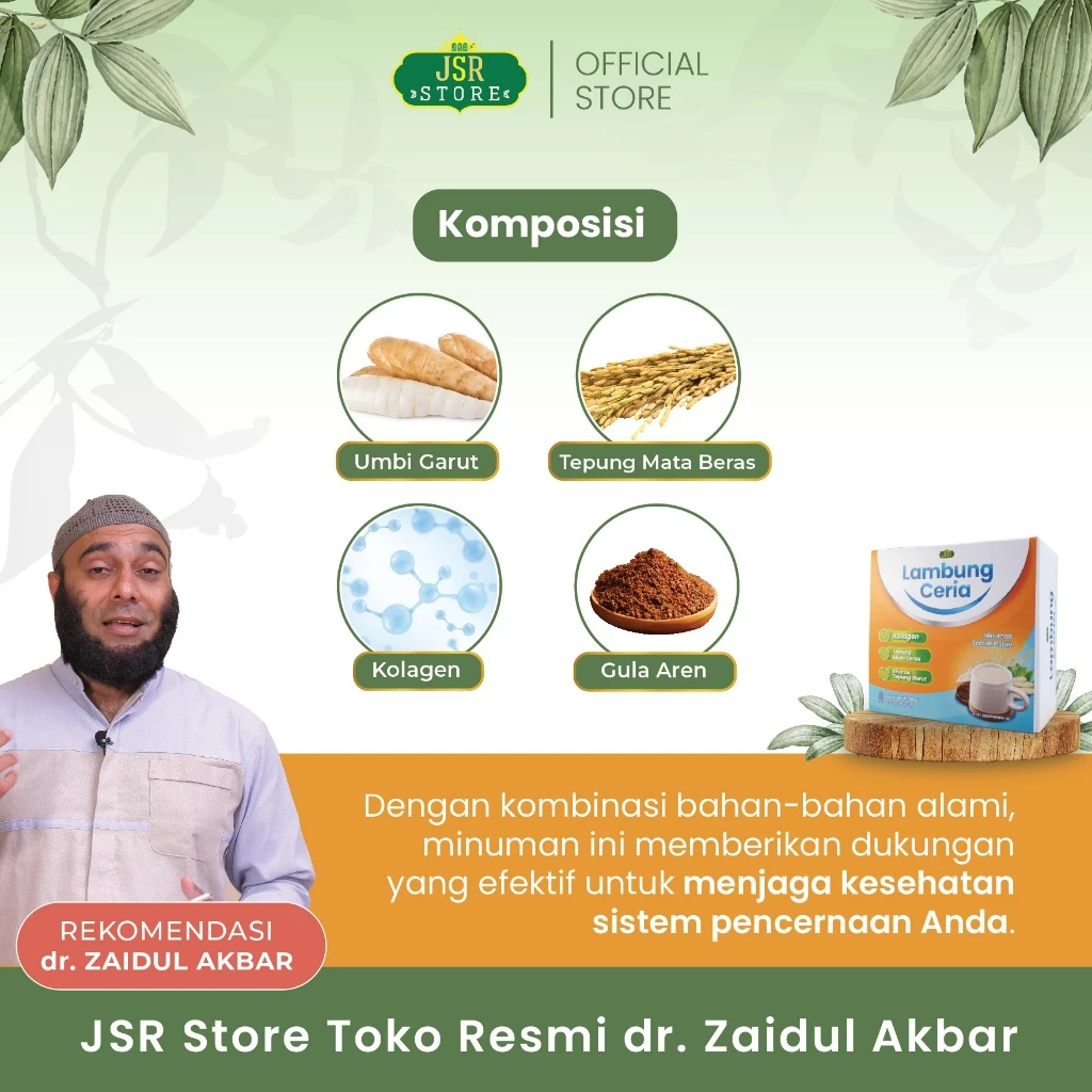 Lambung Ceria JSR dr Zaidul Akbar - Lambung Gerd Asam Lambung Resep dr Zaidul