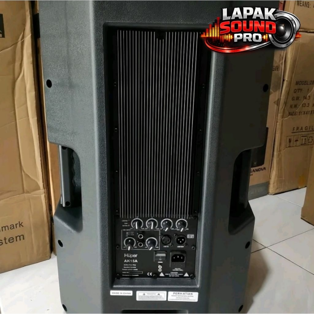 Speaker aktif HUPER AK 15 A harga 1 pcs ORIGINAL PROMO