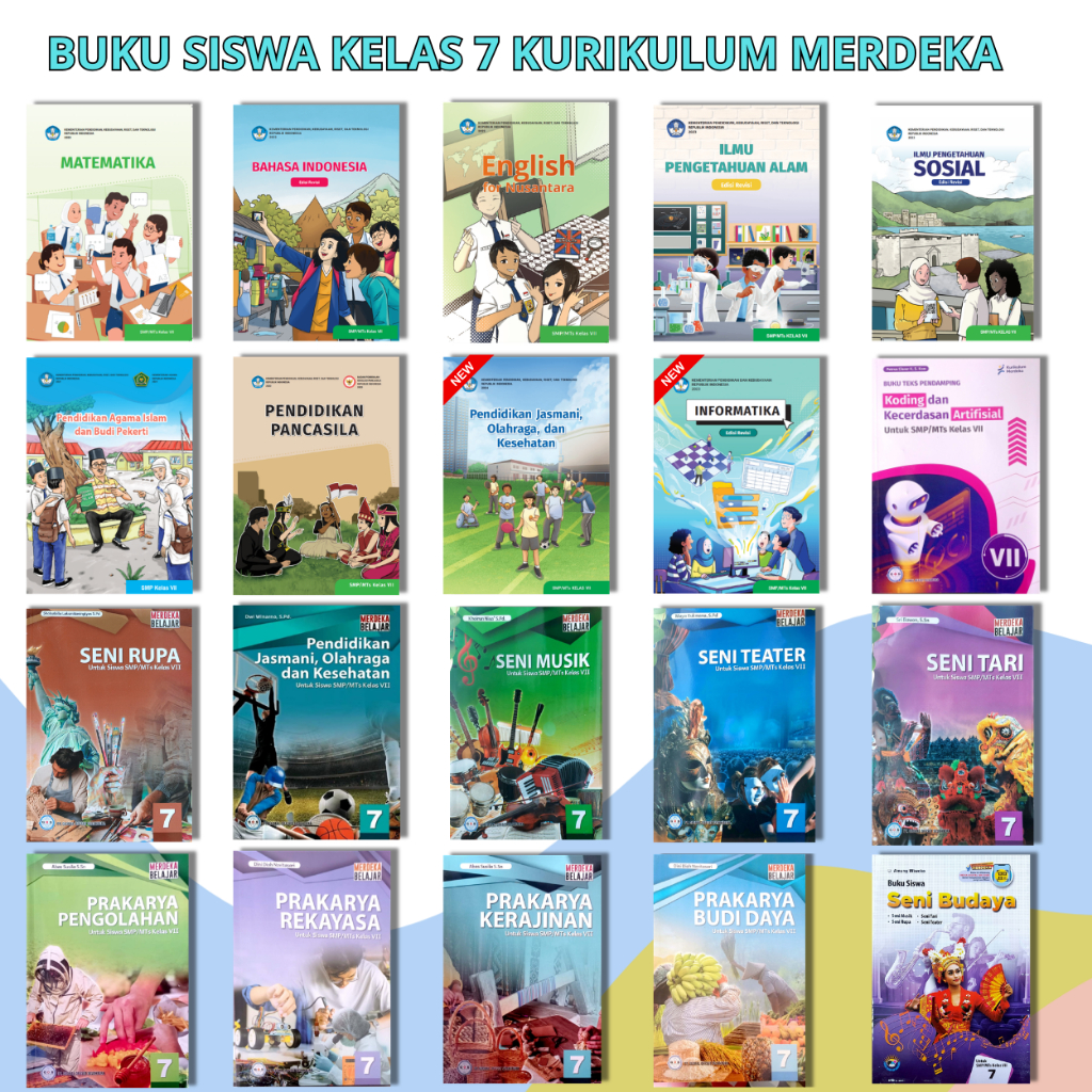 Buku Siswa Kurikulum Merdeka SMP KELAS 7 KURIKULUM PENGGERAK EDISI TERBARU/Kurikulum Merdeka
