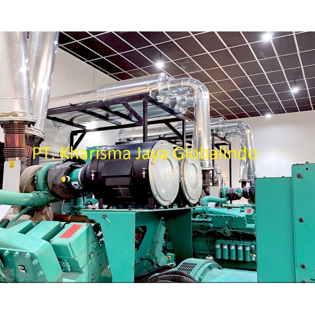 Silencer Knalpot Genset  10 Kva sampai 2.500 Kva