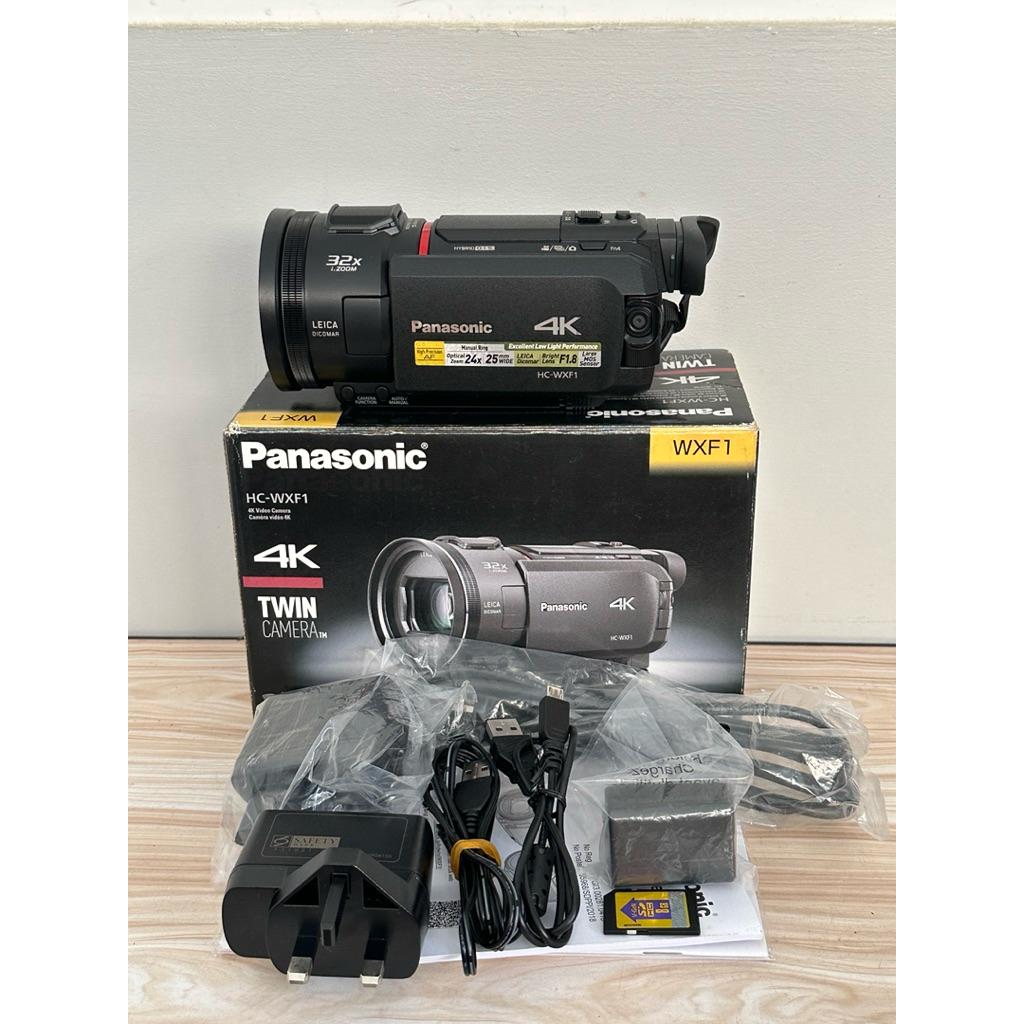 Camcorder Handycam Panasonic HC-WXF1 4K Likenew