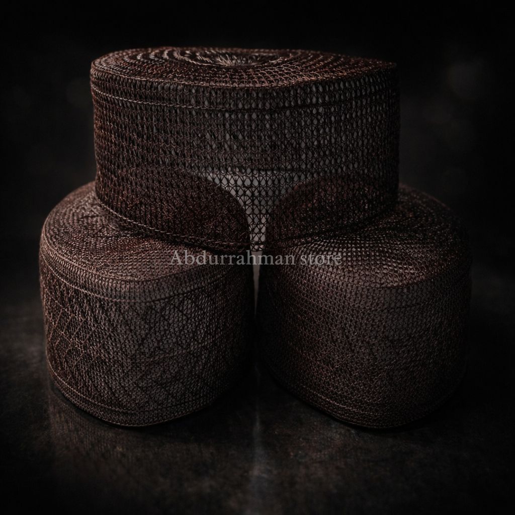 Peci Jangang Kopiah Jangang Songkok Jangang Akar Jangan Resam Kalimantan Original Asli Kopiah Ringan