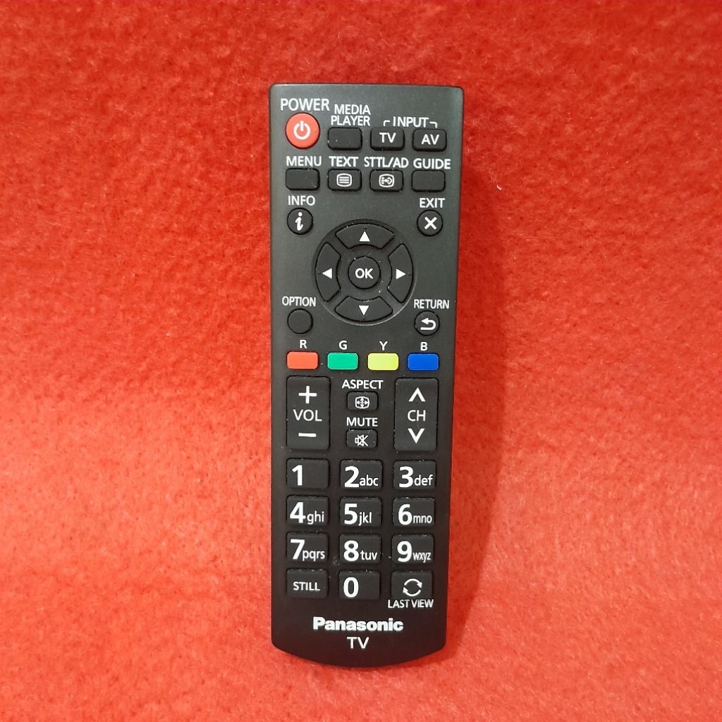 Remote Remot TV LED LCD PANASONIC Original Asli .