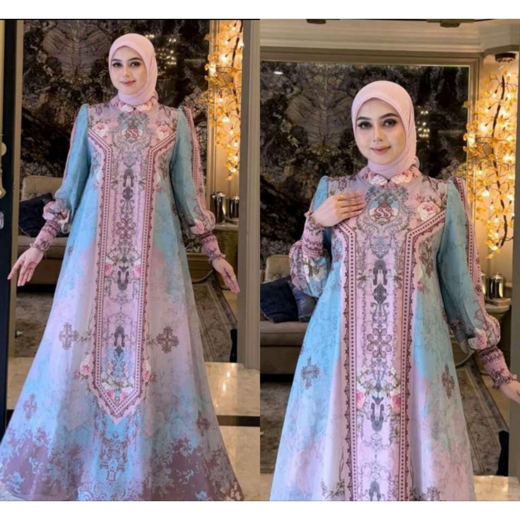 Gamis Aquantik Mewah  Ori Shellasaukia