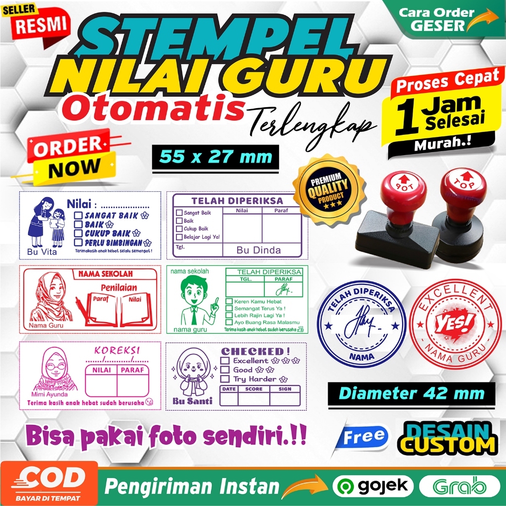 STEMPEL NILAI GURU