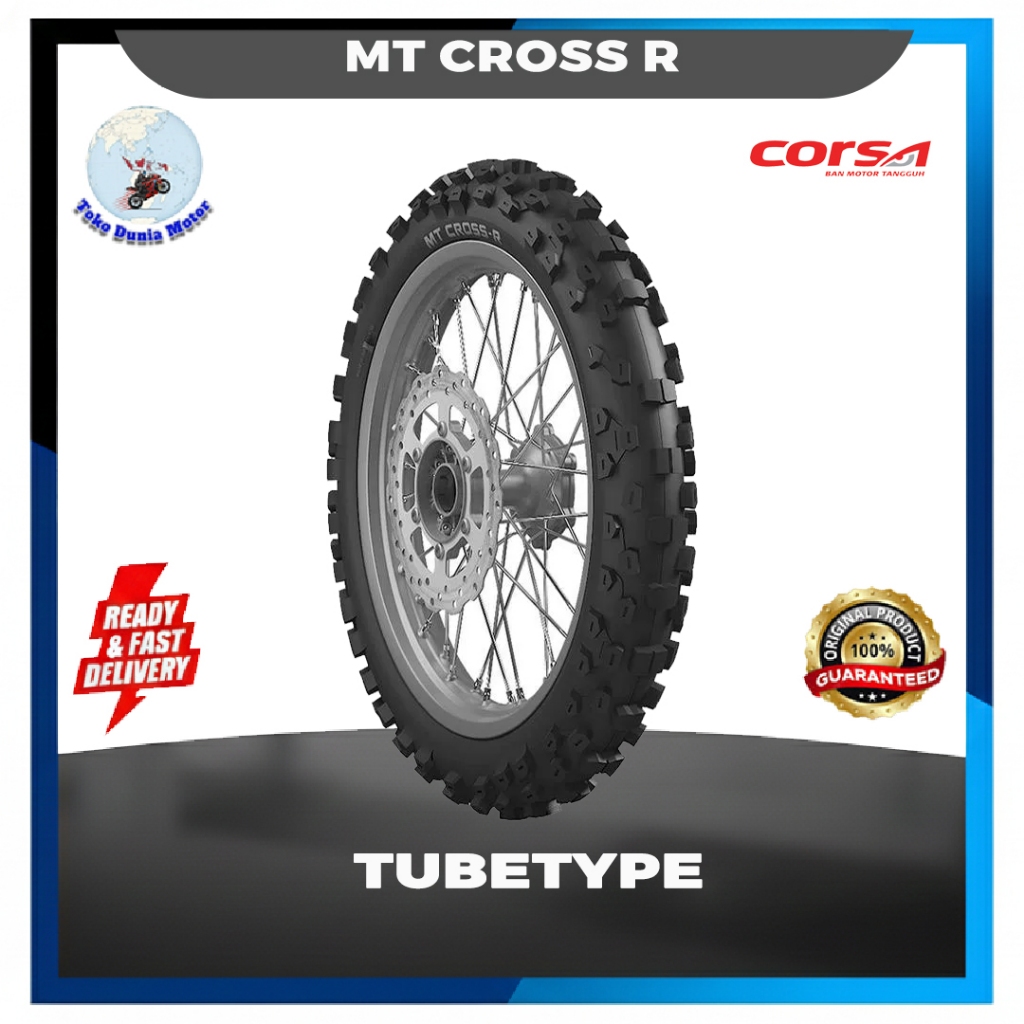 Ban Motor Trail Corsa MT Cross R 110/100 ring 18 tubetype