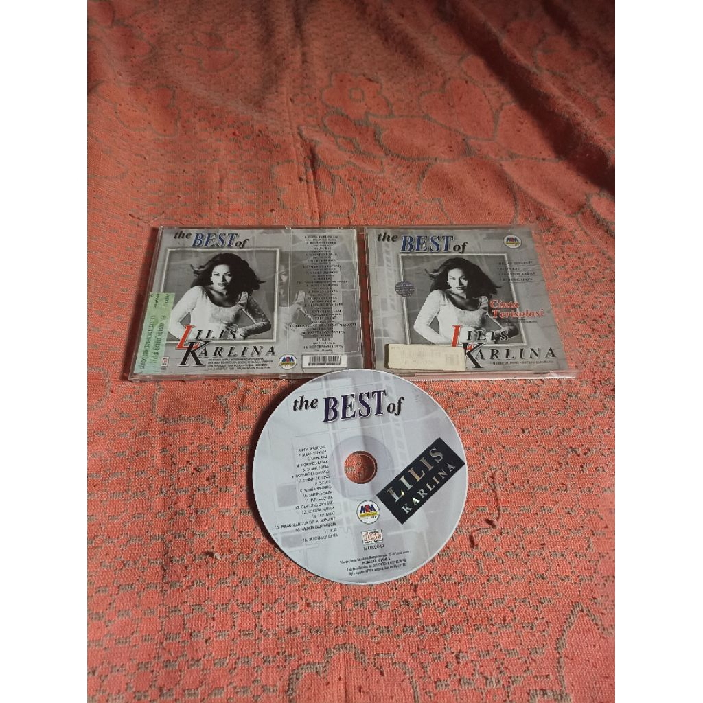 Lilis Karlina : The Best Of Cd Lawas Langka