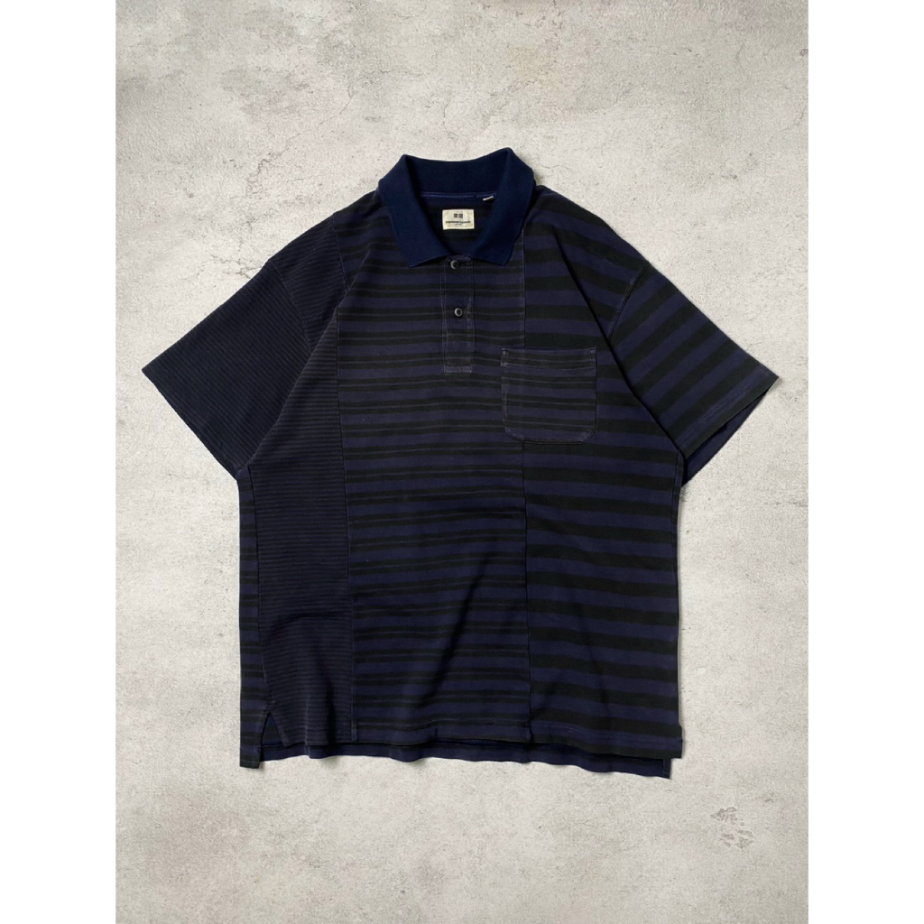 Engineered Garments x Uniqlo Distressed Polo Shirt