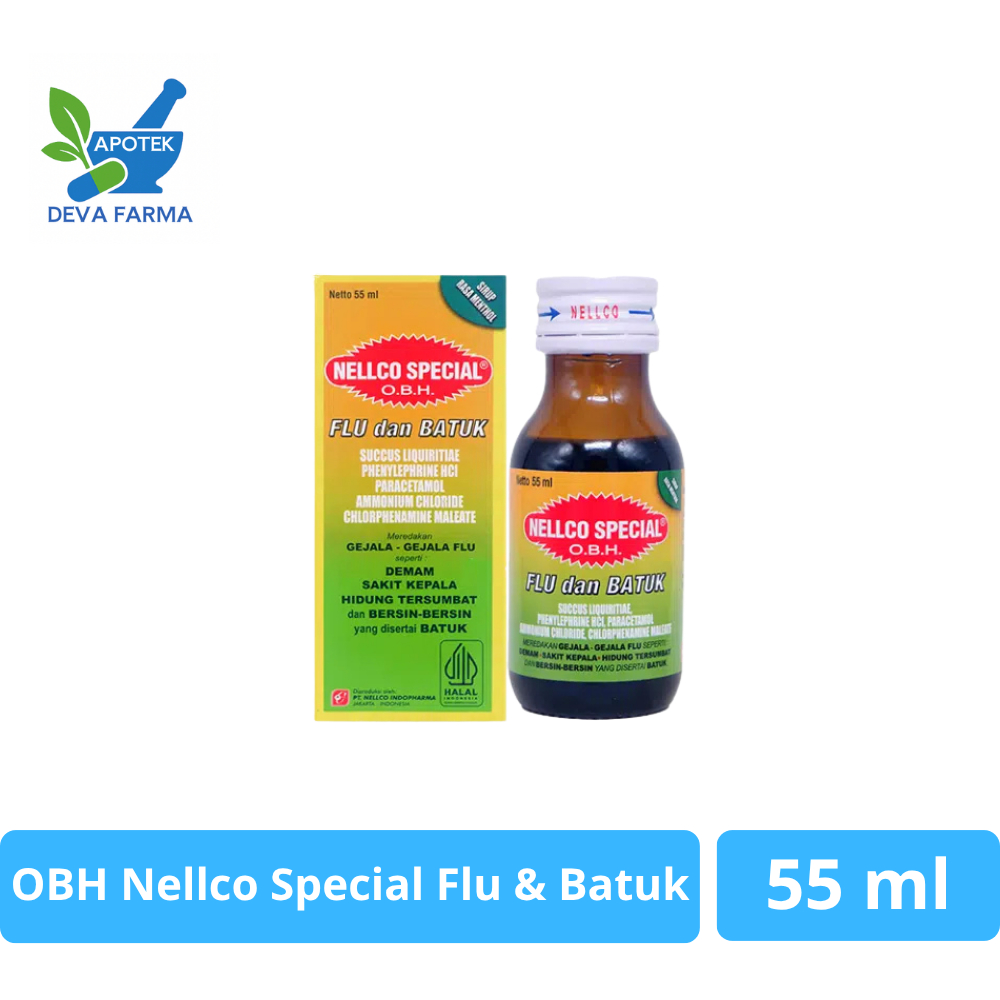 Obh Nellco Special Pe Sirup 55 Ml