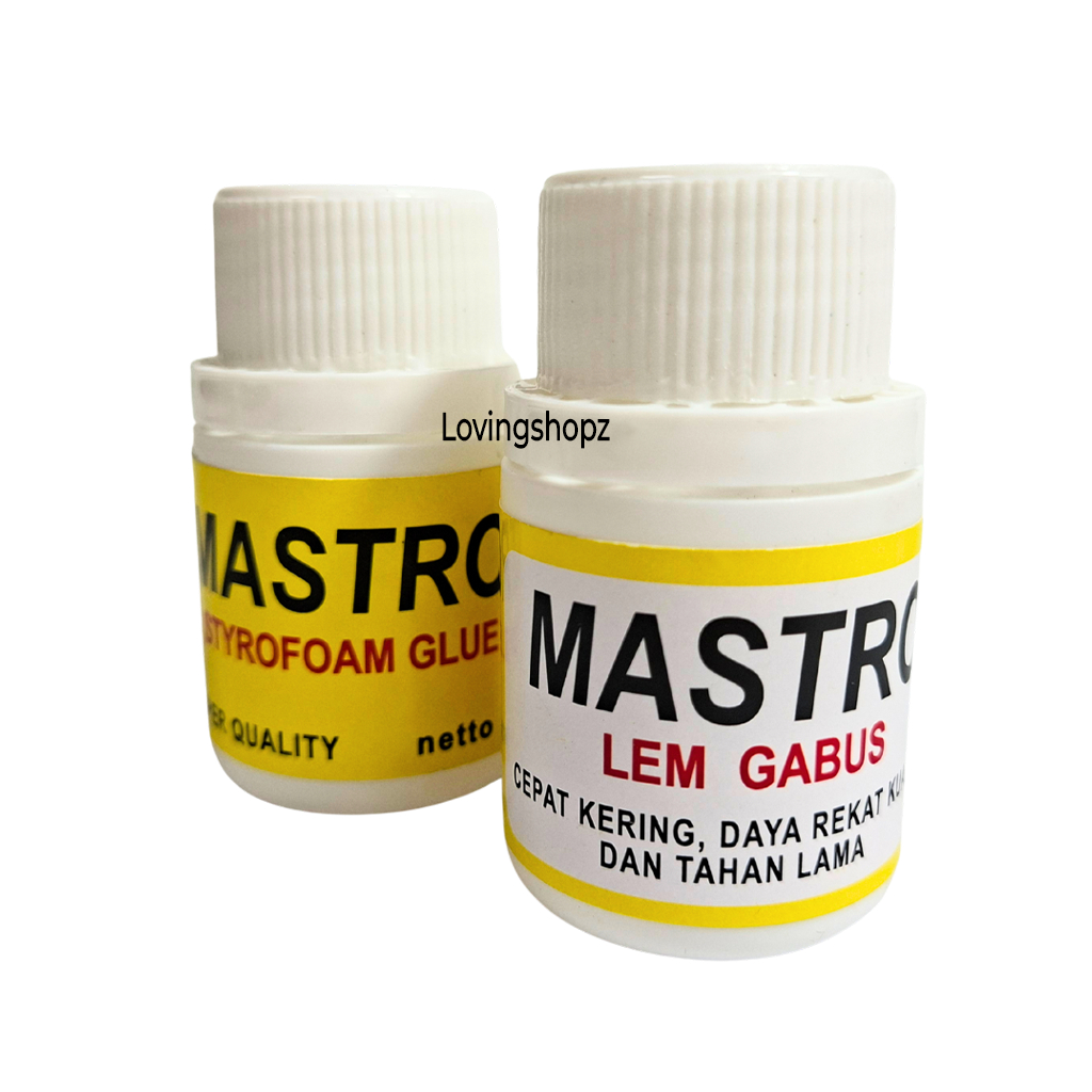 Lem Gabus Mastro Stryfoam Glue Lem Gabus Stryfoam