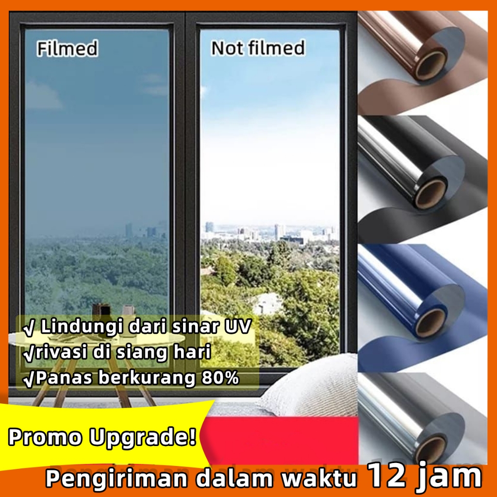 Kaca film oneway/kaca film cermin/kaca film sparta/kaca film warna/kaca film jendela/kaca film gedun