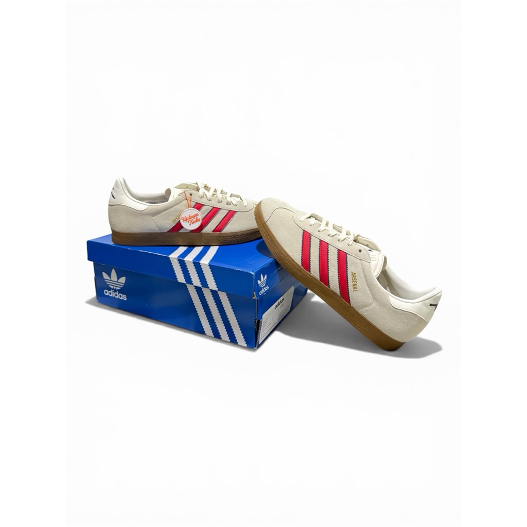 Adidas Gazelle Terrace x Arsenal Men Sneakers Sneakers Pria JS3042 (100% original)