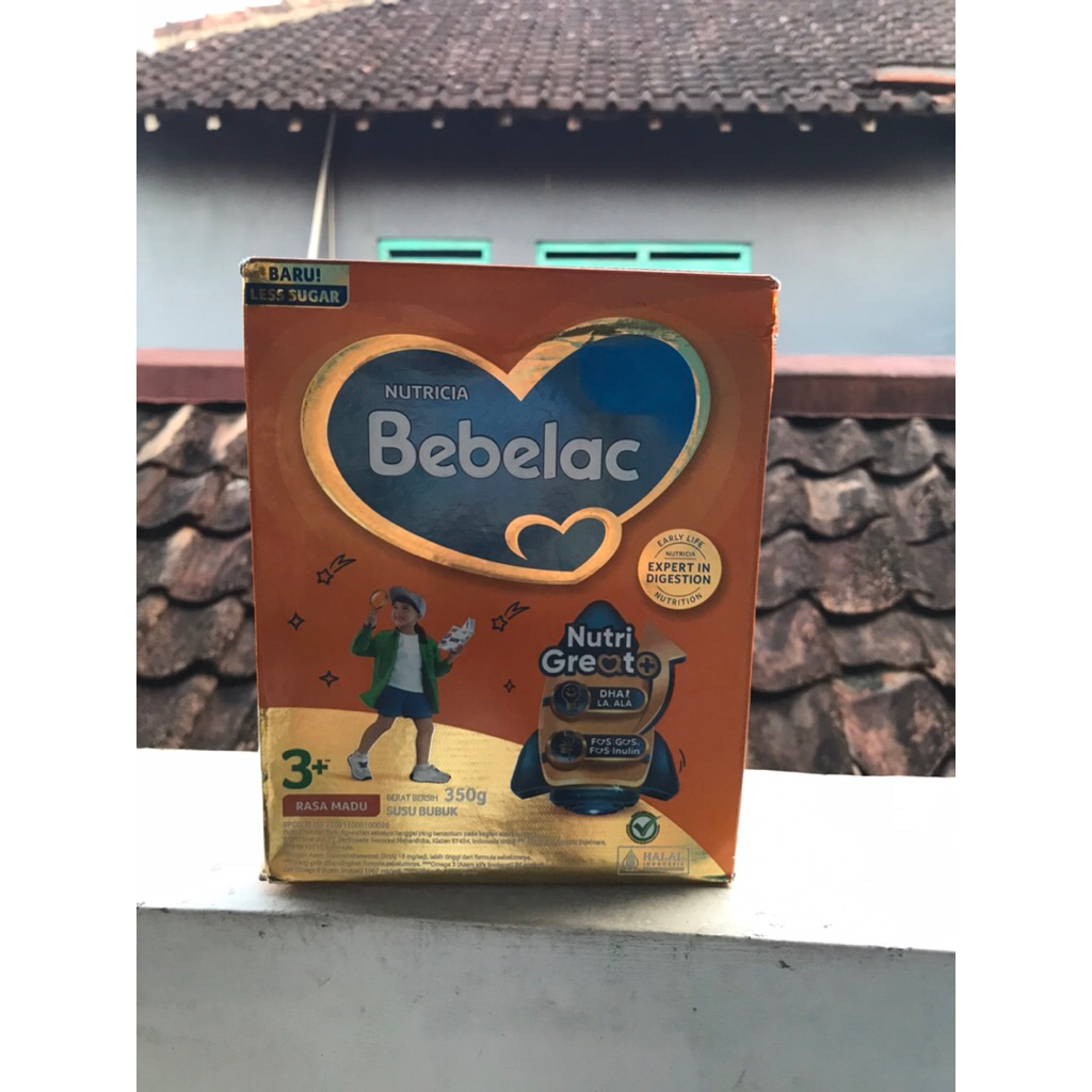 BEBELAC NUTRIGREAT+ MADU / BEBELAC 3+  MADU / BEBELAC NUTRIGREAT+ 350gram/ BEBELAC 3THN