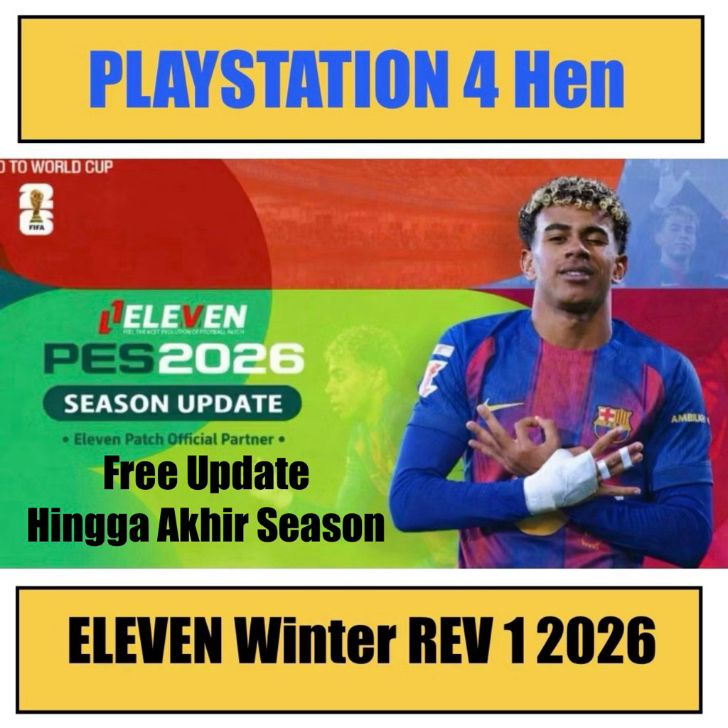 PES 2026 eleven patch ps4 hen winter rev 1