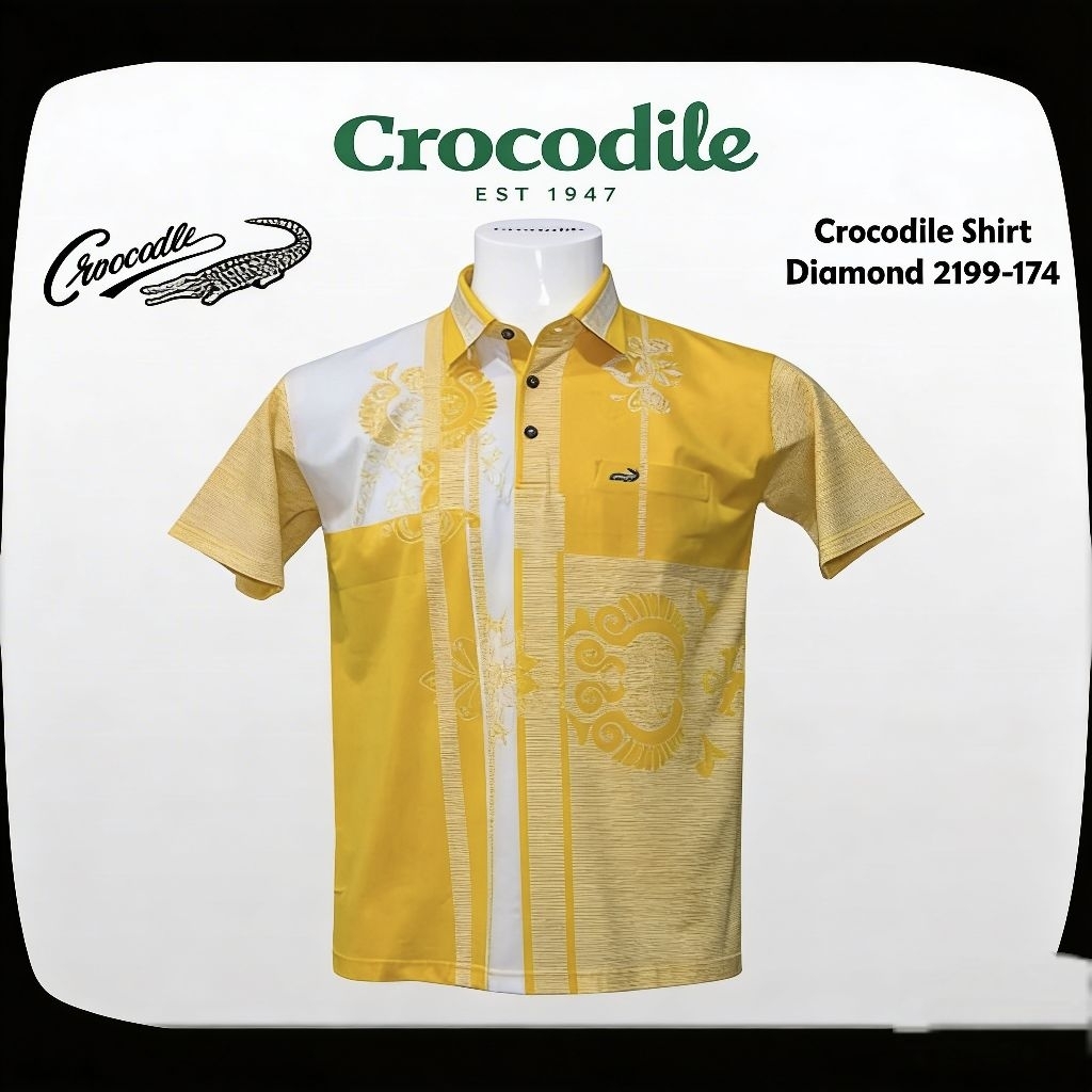 kaus crocodile platinum 174