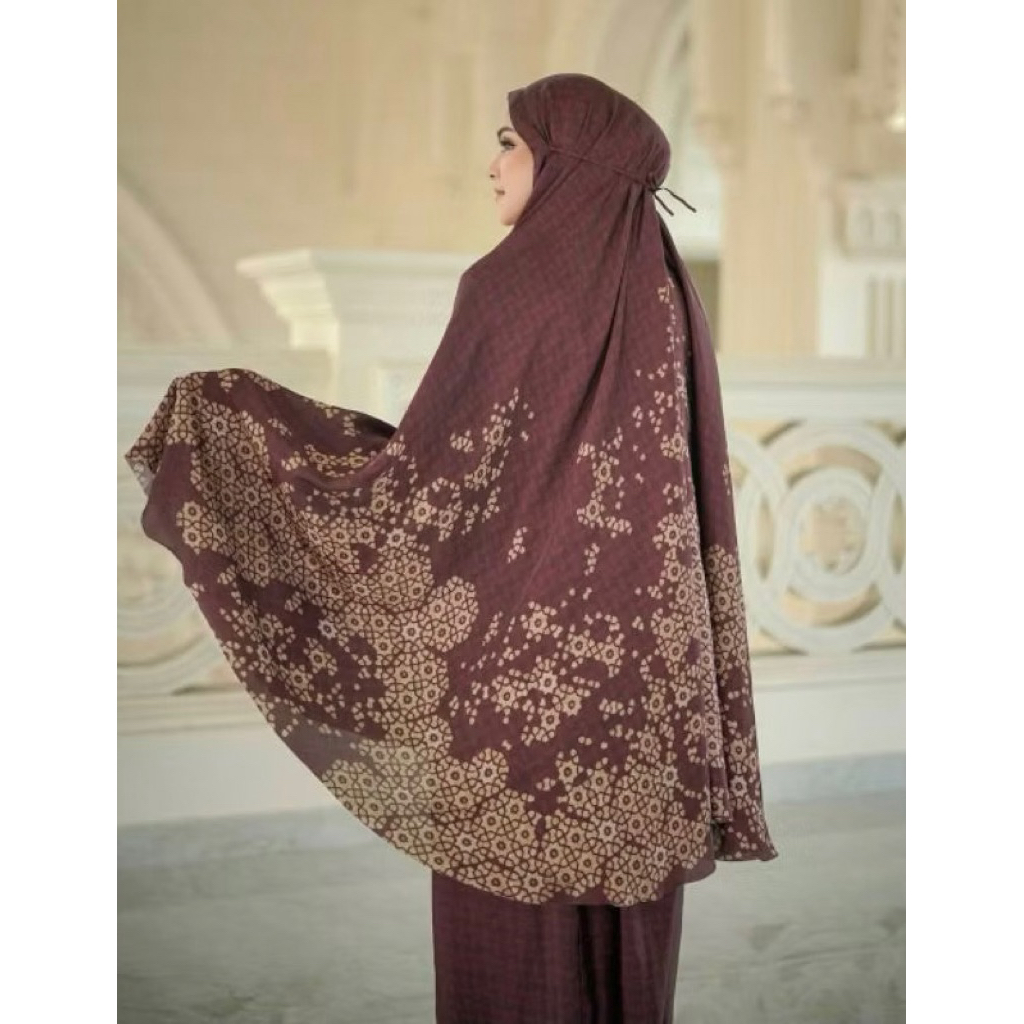 NEW Asis MUKENA BUTTONSCARVES Prayer Robe