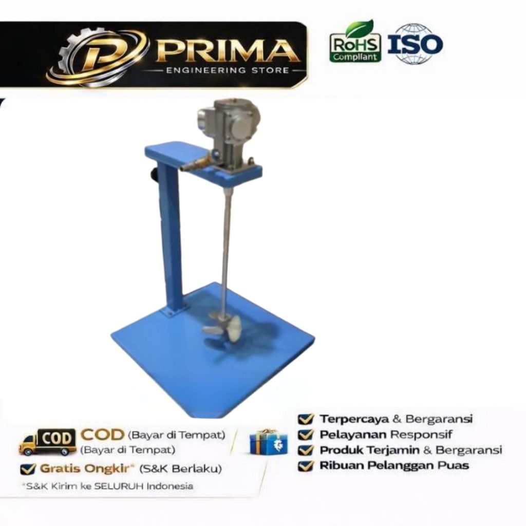 mixer / agitator / pengaduk cat