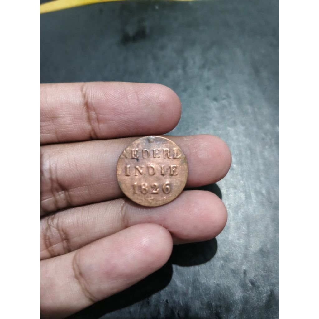 UANG KOIN KUNO NEDERL INDIE TAHUN 1826 & 1825